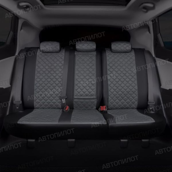 Чехлы Автопилот Алькантара Ромб на Jaecoo J7 (2023+) Чехлы Автопилот Алькантара Ромб на Jaecoo J7 (2023+)